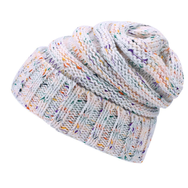 Knitted Woolen Hats For Men And Women In Winter