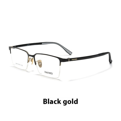 Ultra-light Titanium Frame Plastic Steel Leg Glasses