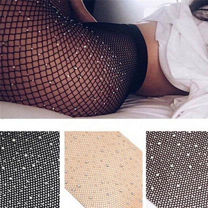 Jumpsuits Stovepipe Nightclub Style Glitter Bottoming Thin Stockings