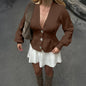 Fashionable Elegant Vest Sweater Woolen Women
