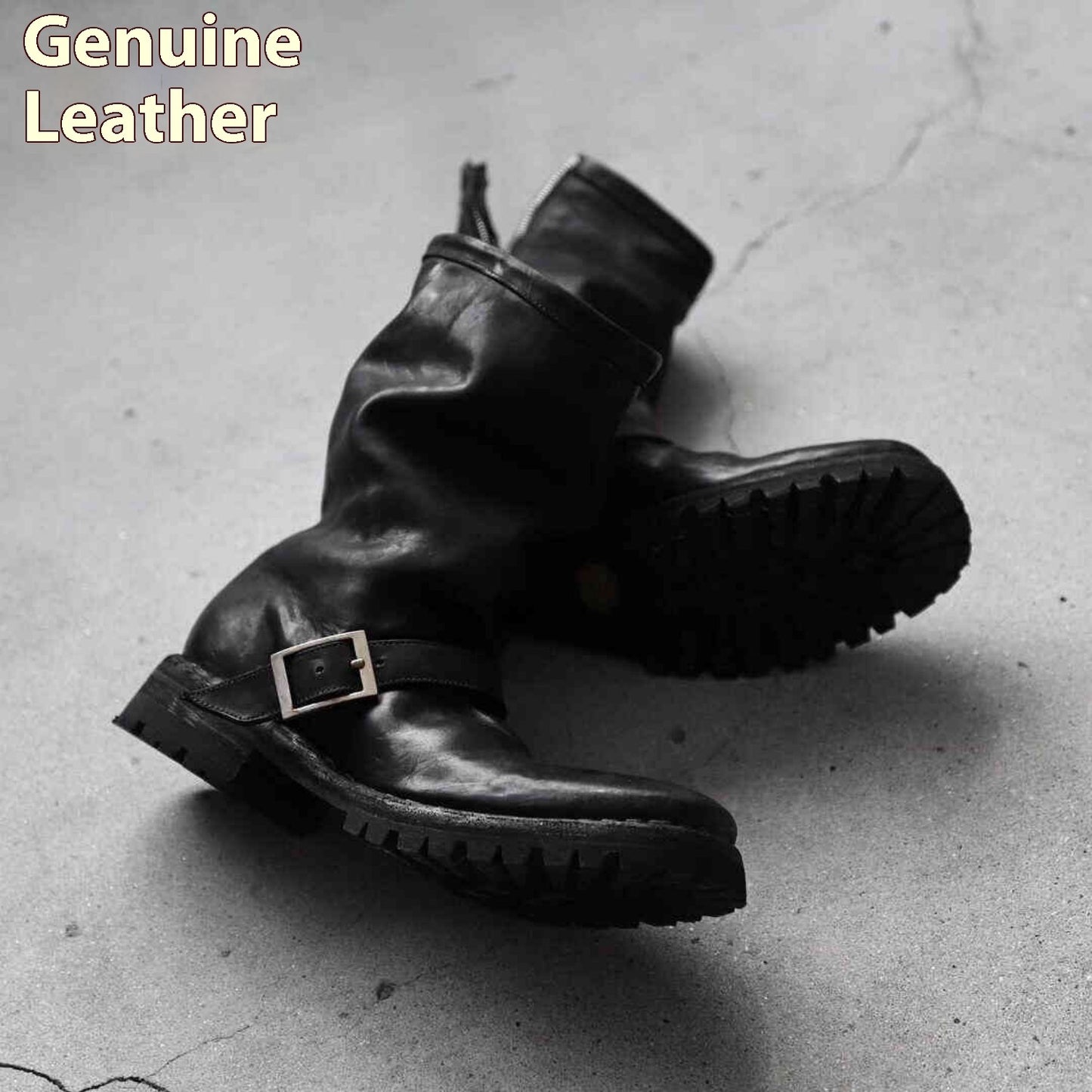 Dark Style Retro Martin Boots For Men