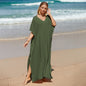 Bohemian Beach Cover-up Robe Loose Long Dress Bikini Cover