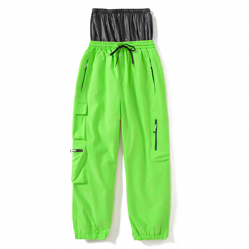 Winter Outdoor Windproof, Waterproof, And Insulated Thickened Ski Pants