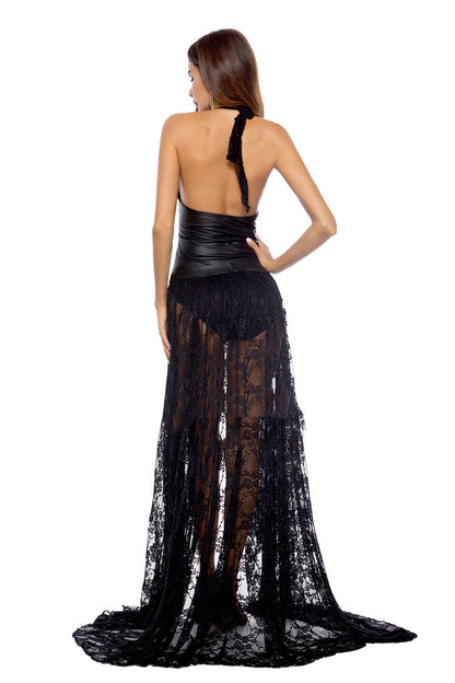European And American Sexy Women's Suit Long Skirts