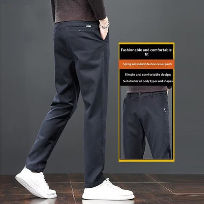 Straight Leg Versatile Business Trousers