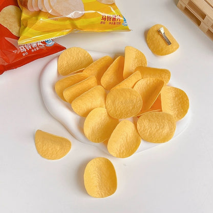 Simulation Snacks Funny Potato Chips Side Clip