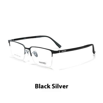 Ultra-light Titanium Frame Plastic Steel Leg Glasses