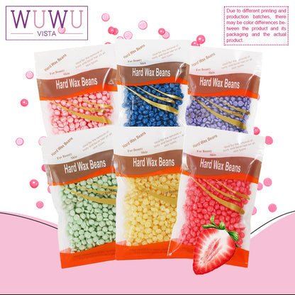 Wax Beans 3.52oz For Hair Removal, Brazilian Coarse Waxing For Bikini, Face, Eyebrow, Back, Chest, Legs, Armpit, At Home Waxing Beads For Women Men