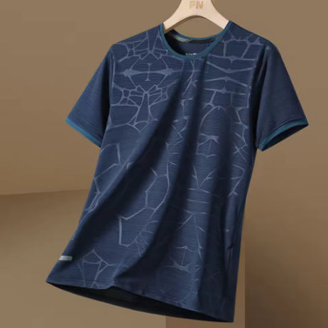 Men's Sporty Fashionable And Minimalist Short-sleeve Shirt