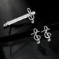 Fashion Copper Clip Men's Note Tie Clip