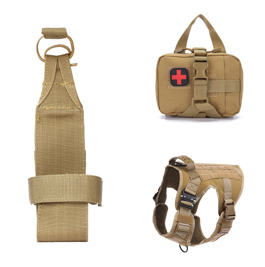 Tactical Dog Clothes Quick Disassembly Dog Vest Outdoor Pet Training Clothes
