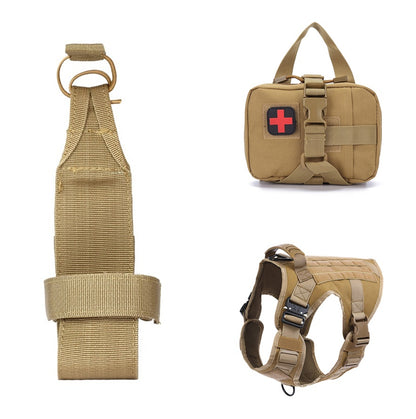 Tactical Dog Clothes Quick Disassembly Dog Vest Outdoor Pet Training Clothes