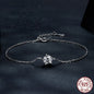 S925 Sterling Silver Simple Luxury Claw Inlaid Moissanite Fashion Bracelet