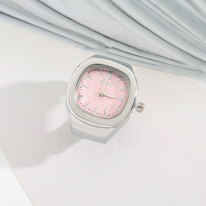 Sale Square Ring Watch Popular Models Can See The Time