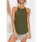 Women's European And American Irregular Solid Color Sexy Camisole