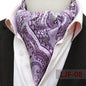 Men's Scarf Jacquard Polyester Fashionable And Warm
