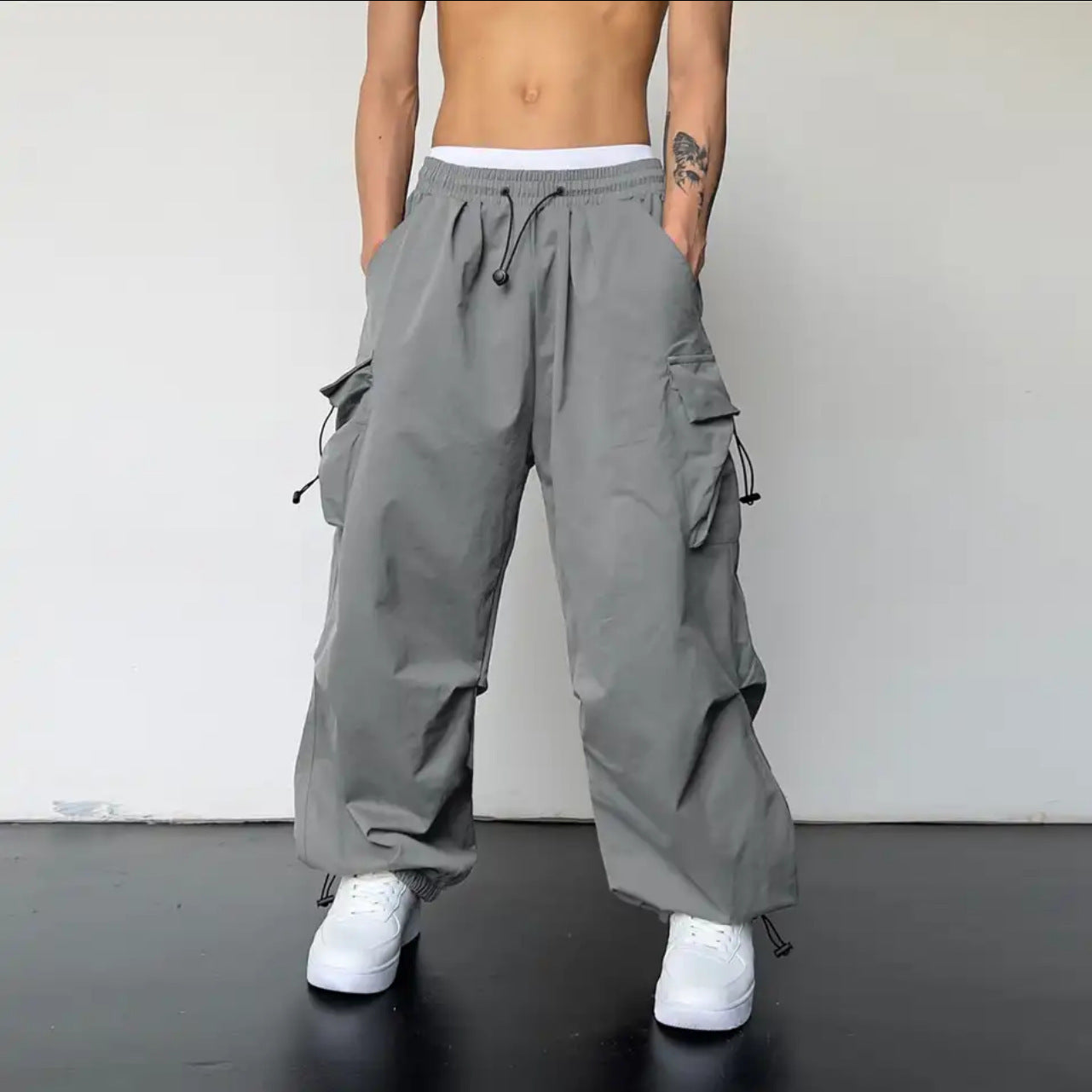 Versatile American-style Workwear Pants For Men