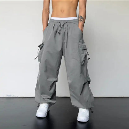 Versatile American-style Workwear Pants For Men