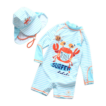Swimsuit Boy Baby Child One-Piece Sunscreen
