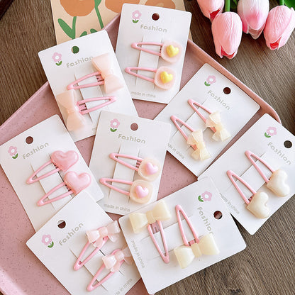 Sweet Bowknot Children Fringe Hairpin