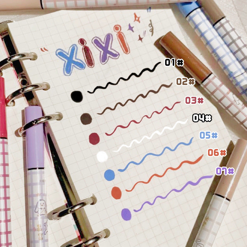 Makeup Xixi Colorful Eyeliner Non Dizzy Stain Anti Sweat