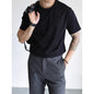 Men's Slim-fit Short Sleeve With Small Collar