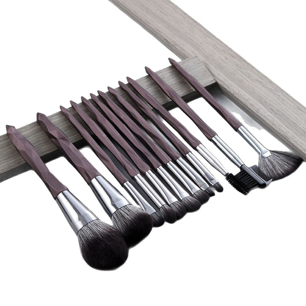 Foundation Nose Shadow Wool Blush Makeup Brush Full Set