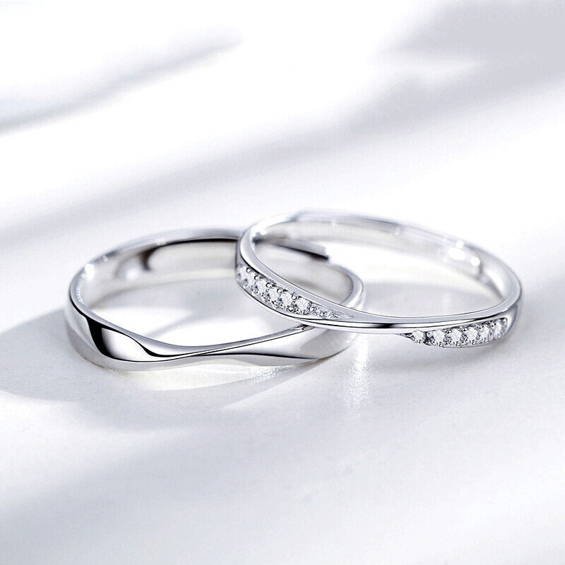 Mobius Ring Silver Ring For Men And Women
