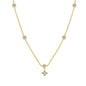 S925 Sterling Silver Necklace Bracelet Female Starry Design Zircon