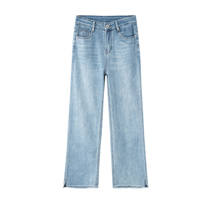 Fashion Personality Wide Leg Jeans For Women