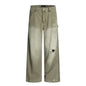American Retro Tattered Jeans Jeans