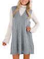 Women's Casual Sweater Suspender Skirt
