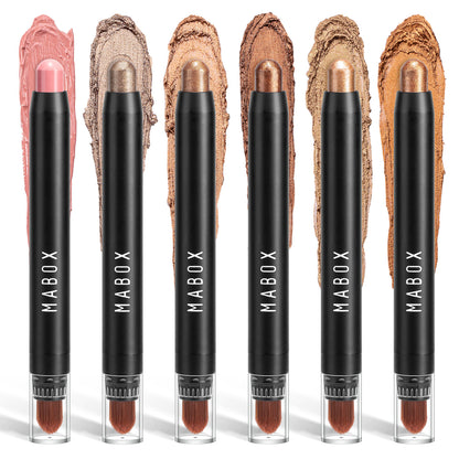 MABOX Waterproof Eye Shadow Stick Eye Makeup Color Pearlescent Pen