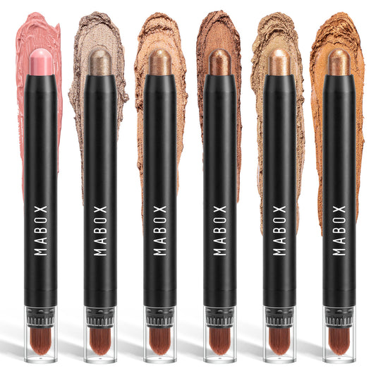 MABOX Waterproof Eye Shadow Stick Eye Makeup Color Pearlescent Pen