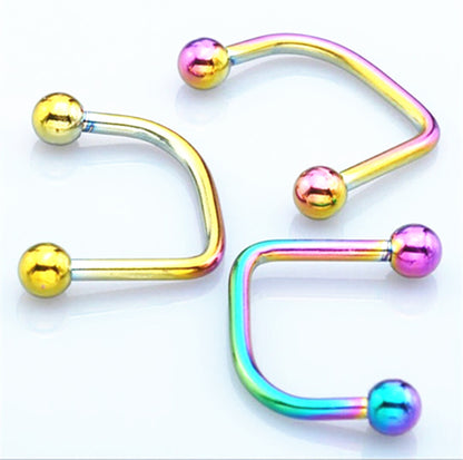 Body Piercing Jewelry 316 Medical Stainless Steel Lip Nail