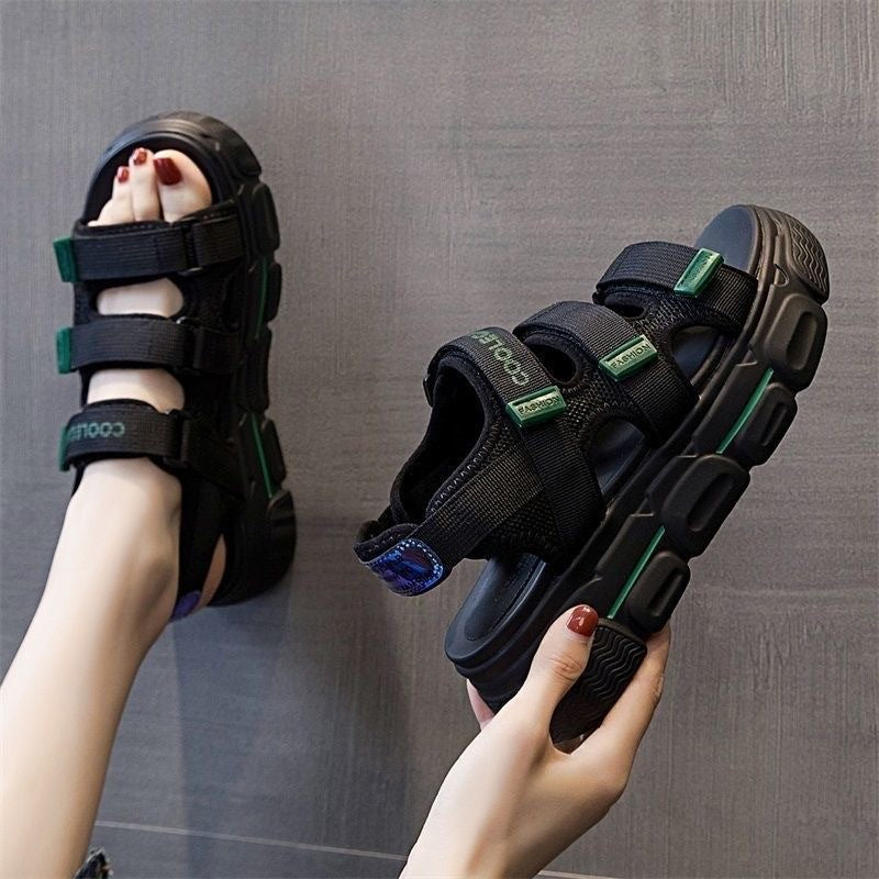Women's Flat Casual Sports Platform Platform Sandals