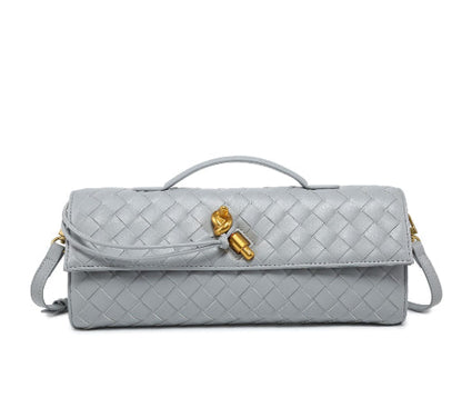 Woven Bag Shoulder Fashion Clutch Crossbody Bag