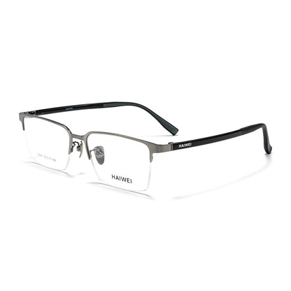 Ultra-light Titanium Frame Plastic Steel Leg Glasses