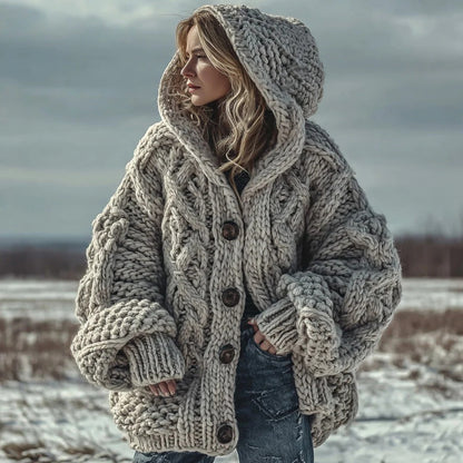 3D Printed men's Printed Vintage Loose Hoodie