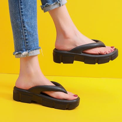 Summer Fashion Outerwear Flip-flops Platform Slippers Women