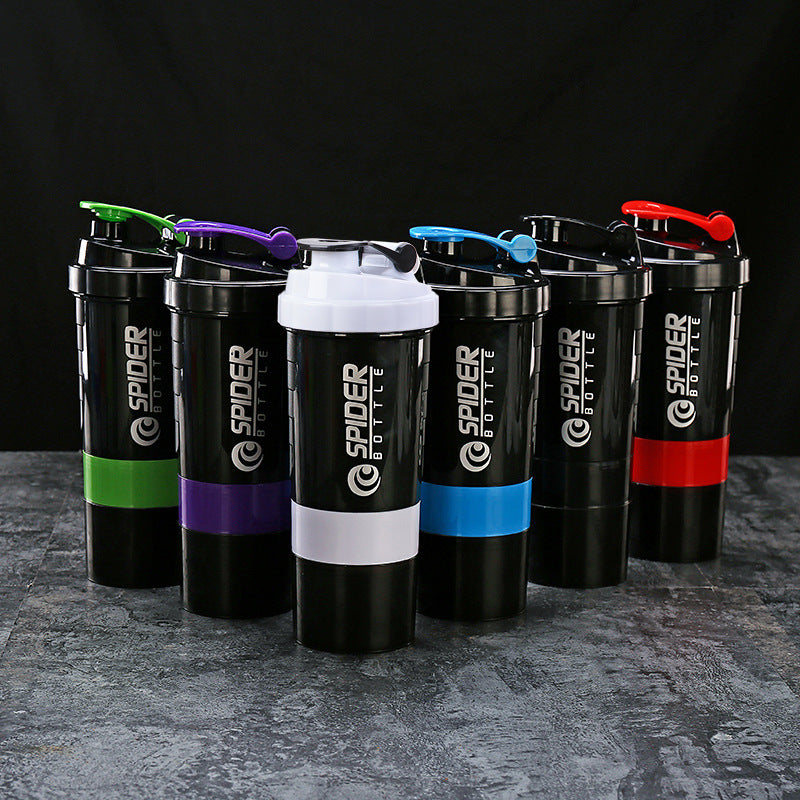 Three-layer 500ML Portable Protein Powder Shake Cup