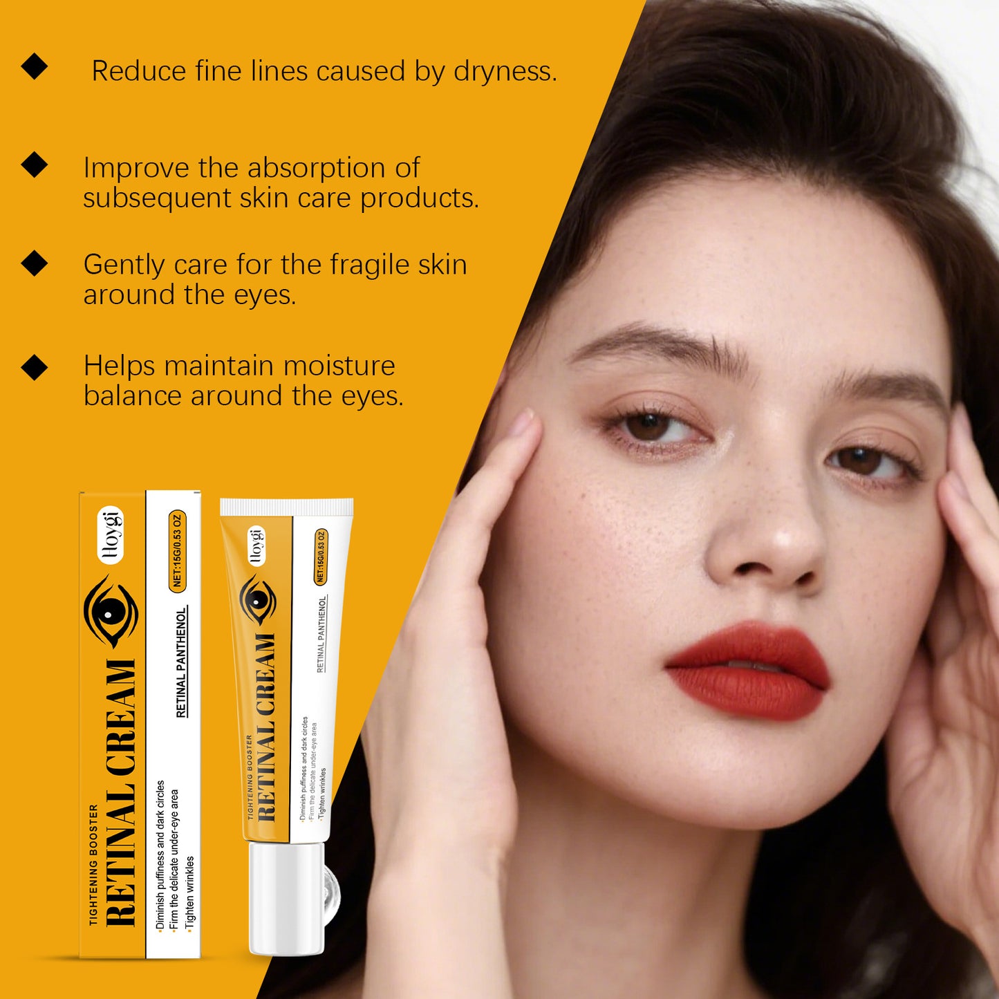 Non Greasy Skin Elasticity Care Eye Cream