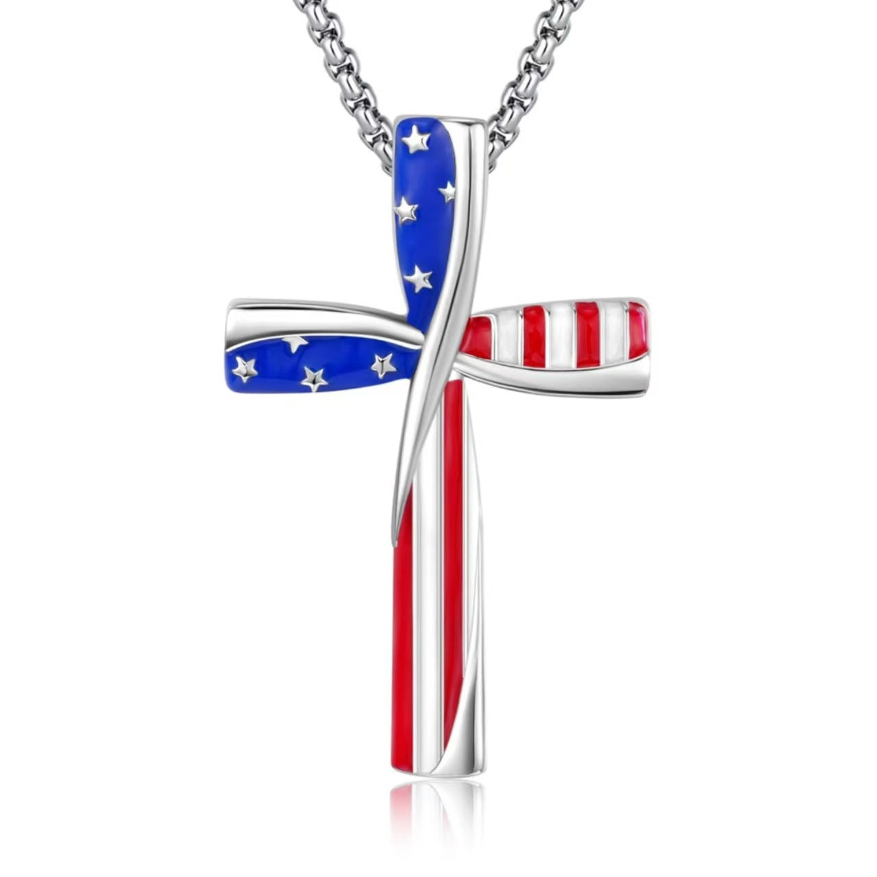 Fashionable Minimalist Versatile National Flag Pendant
