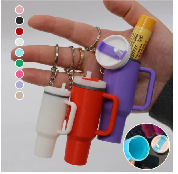 Keychain Pendant Can Hold Lipstick Backpack
