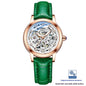 Fashion Diamond Waterproof Automatic Hollow Mechanical Watch