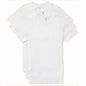 Slim Fit White And Black Crewneck T-shirt 3 Pack Man T