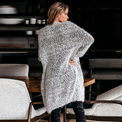 Loose Long-sleeved Cardigan Sweater