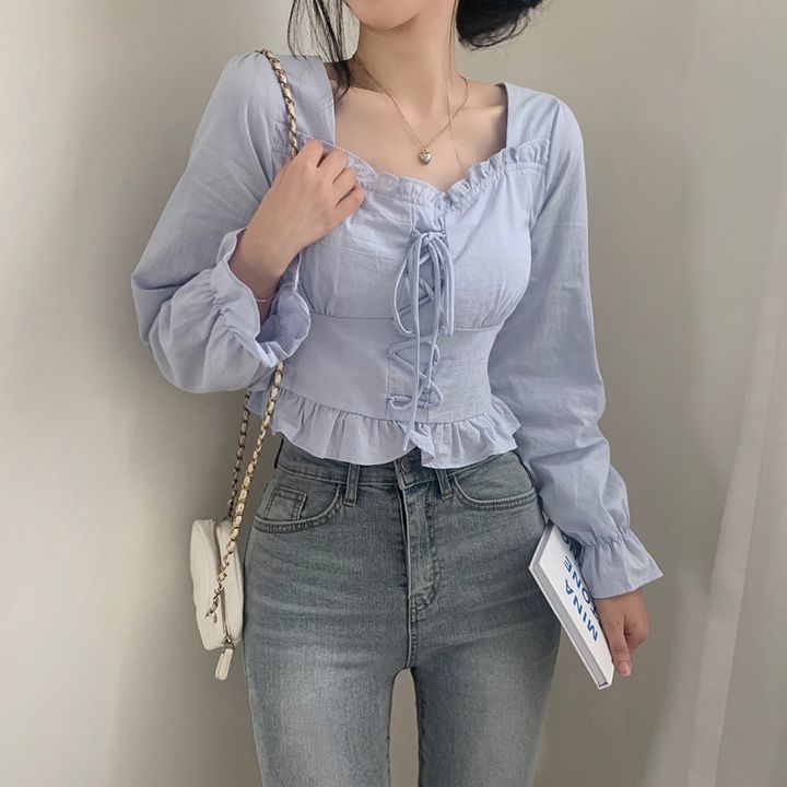 Retro Minority Simple Blouse For Women