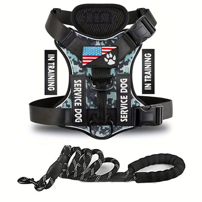 Pet Dog Breast Strap & Leash – Durable Dog Harness with Walking Lead