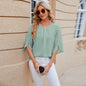 Fashionable Loose Chiffon Blouse Top For Women